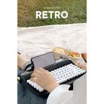 Everest Klavye Daktilo Tipi Pinterest Kb-bt85 Retro Series Bluetooth Daktilo Mac/win /android/ios Kablosuz