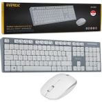 Everest KM-6063 Q Kablosuz Multimedya Klavye - Mouse Seti Ev Ofis Kullanımı İçin 10 Metre Menzil