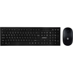 Everest KM-6121 Siyah Kablosuz Klavye Mouse Set