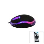 Everest KM-6809 Kablolu USB - Işıklı Siyah Optik Mouse 1200 Dpı Vakumlu Ambalaj 110CM Kablo (5047)