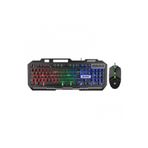 Everest KM-G88 X-Drıfter Siyah USB Gökkuşağı Zemin Aydınlatmalı Gaming Oyuncu Klavye+Mouse Set