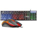 Everest KM191 Entry Usb Rainbow Aydınlatmalı Oyuncu Klavye ve Mouse Set