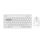 Everest Lumi KM-BT903 Beyaz 3 IN1 3 BT+2.4 1600 DPI Kablosuz Klavye + Mouse Set