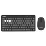 Everest Lumı KM-BT903 Gri 3in1 3 Bt + 2.4 1600DPI Ultra Ince Q 4 Cihaz Bağlantılı Scissors Kablosuz Klavye + Mouse Set
