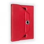 Everest QC-785 Universal Dönerli Standlı Tablet Kırmızı Kılıfı