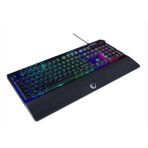 EVEREST Rampage KB-GX65 SIMULA Siyah USB RGB Aydınlatmalı 4 Makro Tuşlu Bilek Destekli Oyuncu Klavyesi