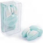 Everest Sevimli Tavşan Kablosuz Mavi Bluetooth Mouse - Siyah