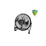 Everest Siyah Masaüstü Metal Siyah Usb Fan Mini Vantilatör