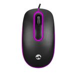 Everest SM-166 Usb Siyah Işıklı Optik Mouse
