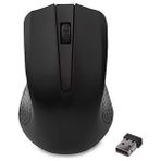 Everest SM-537 USB Kablosuz Optik Mouse 2.4GHz 5 Metre Menzilli Siyah Ergonomik Tasarım Ev - Ofis Kullanımı