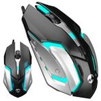 Everest Sm-g72 Işıklı Usb Kablolu Optik Oyuncu (gaming) Mouse Siyah
