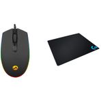 Everest Sm-gx66 Rgb Efektli Oyuncu Mouse + Mouse Pad