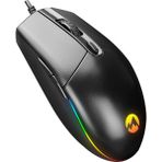 Everest Sm-X97 R-Star Usb 5 Tuşlu Rgb Işıklı 6400Dpi Gaming Oyuncu Kablolu Mouse - Siyah