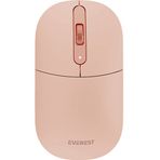 Everest SMW-384 Pembe Optik Sessiz Kablosuz Mouse