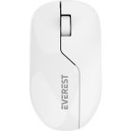 Everest SMW-973 Beyaz Siyah Kablosuz Mouse
