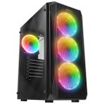 Everest X-Racer 600 W 4X Fanlı Gaming Mid-Tower PC Kasası