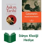 Everest Yayınları Aşkın Tarihi + Geometri + Dünya Klasiği Hediye - Hayır