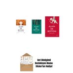 Everest Yayınları Ateistler İçin Din + Aşk Dersleri + Aşk Üzerine + Okuma Sticker'Ları