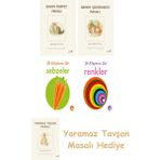 Everest Yayınları Beatrix Potter 10 - Bayan Moppet Masalı + Beatrix Potter 21 - Johnny Şehirfaresi Masalı + Ilk Kitaplarım - Sebzeler (Ciltli) + Ilk Kitaplarım - Renkler (Ciltli)