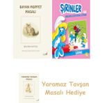 Everest Yayınları Beatrix Potter 10 - Bayan Moppet Masalı + Şirinler ile Hikâyeli Boyama Kitabı - Şirine + Yaramaz Tavşan Masalı