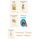 Everest Yayınları Beatrix Potter 18 - Bay Tod Masalı + Beatrix Potter 4 - Tavşan Benjamin Masalı + Beatrix Potter 21 - Johnny Şehirfaresi Masalı + Ilk Kitaplarım - Araçlar (Ciltli)