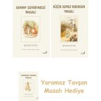 Everest Yayınları Beatrix Potter 21 - Johnny Şehirfaresi Masalı + Beatrix Potter 23 - Küçük Domuz Robinson Masalı + Yaramaz Tavşan Masalı