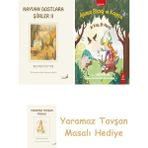 Everest Yayınları Beatrix Potter 22 - Hayvan Dostlara Şiirler 2 + Ağustos Böceği ve Karınca + Yaramaz Tavşan Masalı