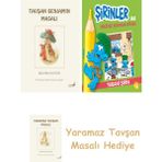 Everest Yayınları Beatrix Potter 4 - Tavşan Benjamin Masalı + Şirinler ile Hikâyeli Boyama Kitabı - Yabani Şirin + Yaramaz Tavşan Masalı