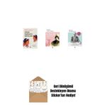 Everest Yayınları Çiçek Hanımın Rüyaları + Gâlib - Kuğunun Son Şarkısı + Dünyayı Güzelleştirmek + Okuma Sticker'Ları