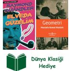 Everest Yayınları Elveda Güzelim (Cep Boy) + Geometri + Dünya Klasiği Hediye - Hayır