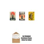 Everest Yayınları Gölgede Kırk Derece + İçimden Kuşlar Göçüyor + Safran Sarı + Okuma Sticker'Ları