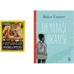 Everest Yayınları Hayvanlar Ansiklopedisi: National Geographic Kids (Kapak Değişebilir) + Bir Yılbaşı Hikayesi - Hayır