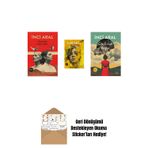 Everest Yayınları Hiçbir Aşk Hiçbir Ölüm + Safran Sarı + Ölü Erkek Kuşlar + Okuma Sticker'Ları