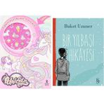 Everest Yayınları I Love Unicorn Eğlenceye Açılan Pencere - Çıkartmalı Boyama Kitabı + Bir Yılbaşı Hikayesi - Hayır