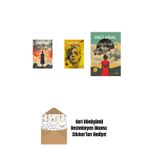 Everest Yayınları İçimden Kuşlar Göçüyor + Safran Sarı + Ölü Erkek Kuşlar + Okuma Sticker'Ları
