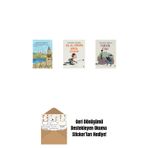 Everest Yayınları İstanbul İstanbul (Ciltli) + Aslan Tomson - Köpek Yavrusu + Farecik Uyku + Okuma Sticker'Ları