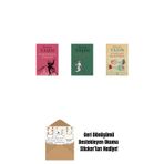 Everest Yayınları Kalbi Durmuş Zamanda + Toplu Şiirler + Soydaşınız Balık Burcu + Okuma Sticker'Ları