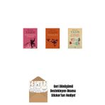 Everest Yayınları Kalbi Durmuş Zamanda + Turuncu Kuş + Soydaşınız Balık Burcu + Okuma Sticker'Ları