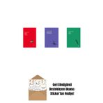 Everest Yayınları Kalbim Unut Bu Şiiri (Ciltli) + Arkadaşlık Günleriydi + Saklı Kalan + Okuma Sticker'Ları