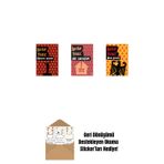 Everest Yayınları Mahşerin İnsanları + Aile Savaşları + Alman Ekmeği + Okuma Sticker'Ları