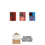 Everest Yayınları Mahşerin İnsanları + Aile Savaşları + Beyaz Türkü + Okuma Sticker'Ları