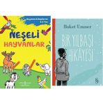 Everest Yayınları Neşeli Hayvanlar - Boyama Kitaplarım 3-4 Yaş + Bir Yılbaşı Hikayesi - Hayır