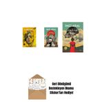 Everest Yayınları Safran Sarı + Sadakat + Ölü Erkek Kuşlar + Okuma Sticker'Ları