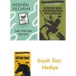Everest Yayınları Saklı Bahçeler Haritası + Dünyanın Merkezine Yolculuk + Siyah Inci Hediye - Hayır