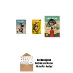 Everest Yayınları Şarkını Söylediğin Zaman + Safran Sarı + Ölü Erkek Kuşlar + Okuma Sticker'Ları