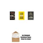 Everest Yayınları Toplu Oyunlar (Ciltli) + Düşme Korkusu + Gece Hayatım + Okuma Sticker'Ları