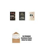 Everest Yayınları Toplu Oyunlar (Ciltli) + Gece Hayatım + Halim'E İthaflar + Okuma Sticker'Ları