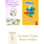 Everest Yayınları Turta ve Çörek Kalıbı + Şirinler - Aktivite Kitabı 3 + Yaramaz Tavşan Masalı