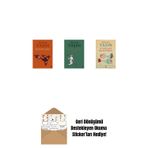 Everest Yayınları Turuncu Kuş + Toplu Şiirler + Soydaşınız Balık Burcu + Okuma Sticker'Ları