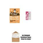 Everest Yayınları Üç Kuruşluk Opera + Bertolt Brecht - Bütün Oyunları 5 (Ciltli) + Okuma Sticker'Ları